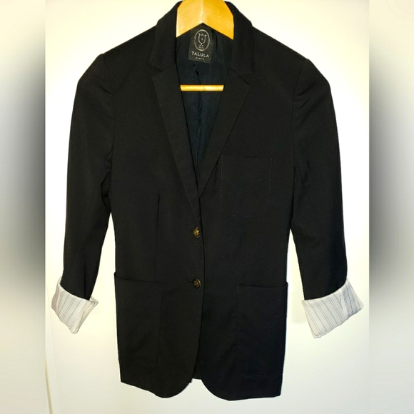 Aritzia Talula Exeter Blazer - Black, Size 2 - Picture 7 of 9
